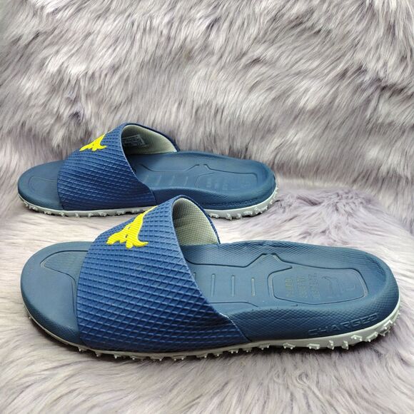 Under Armour Project Rock Slip-on Slides 2.0 Michelin Men’s Size 8 Blue main image 7